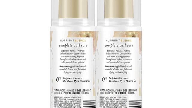 Great product - Pantene Heat Protectant Spray with Jojoba Oil for Curly Hair, Nutrient Blends Mois смотреть онлайн