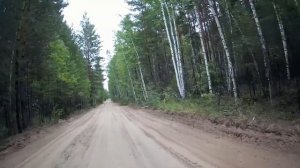 Песчаная дорога по Караканскому Бору