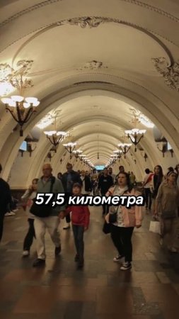 5 удивительных фактов о Московском метро! 🚇