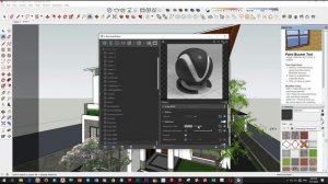 V-Ray Next for SketchUp, How to add sky, Create and Use Material in day scene #18