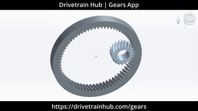 INTERNAL Helical Gear - Animation