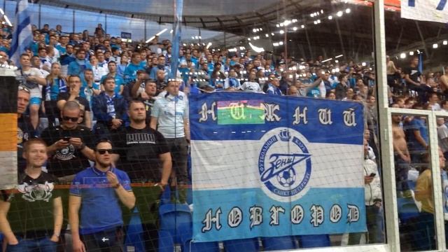 ОЛИМП-Суперкубок 2019. Локомотив - Зенит. Общая панорама стадиона.