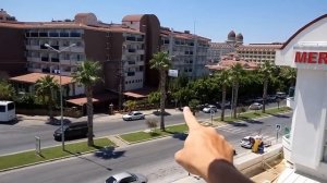 Турция Отель Merve Sun hotel and spa****.Обзор.Вид из номера.