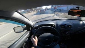2015 LADA KALINA POV TEST DRIVE | Лада Калина тест драйв от первого лица