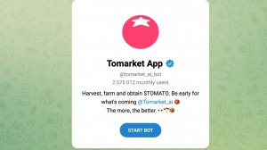 Бот в телеграм Tomarket App (Томаркет) - краткий видеоролик