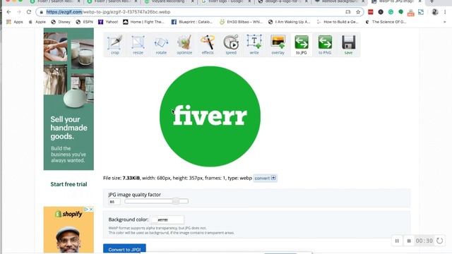 How to convert a WEBP image to a JPG image FAST TUTORIAL смотреть онлайн