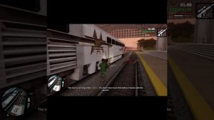 Two Trains Accident (GTA San Andreas Definitive Edition) #Shorts