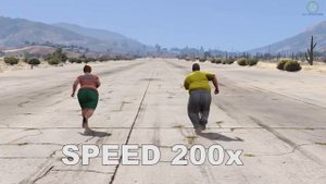 GTA V - Fat Men Vs Fat Women