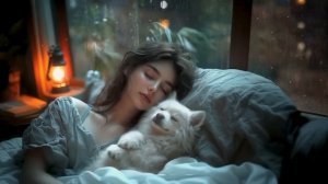 Шум дождя от бессонницы 🌩️ Ночной шторм и дождь у окна дома на колесах ASMR