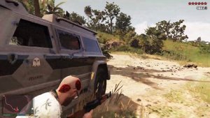 GTA 5 - Cayo Perico Rampage + Ten Star Escape