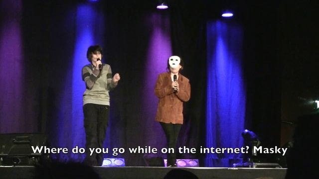 Creepy pasta sketch Närcon vinter 2017