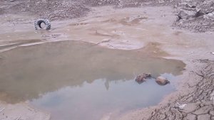 Горловский карьер, осматриваем дно.