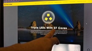 NITECORE TM9K PRO HIGH OUTPUT SELF-DEFENSE TACTICAL LED FLASHLIGHT INSANE 9900 LUMENS! BRIGHTEST!!!