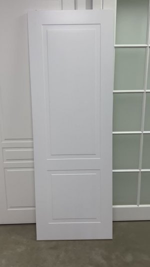 Межкомнатная дверь Flat 2. Серия Skinel. Эмаль. ВЛАДИМИРСКАЯ ФАБРИКА ДВЕРЕЙ.