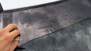 Тонируем,  полосу на лоб КЛЕИМ ПРАВИЛЬНО.