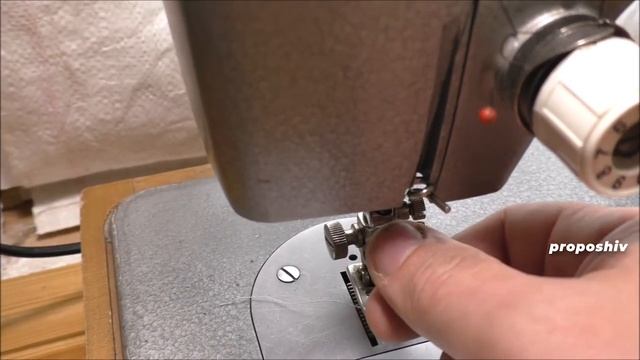 Как заправить нитку на Чайка 132м? | ProPoshiv смотреть онлайн