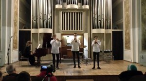 Ансамбль трубачей Детская музыкальная школа. поппури джаз