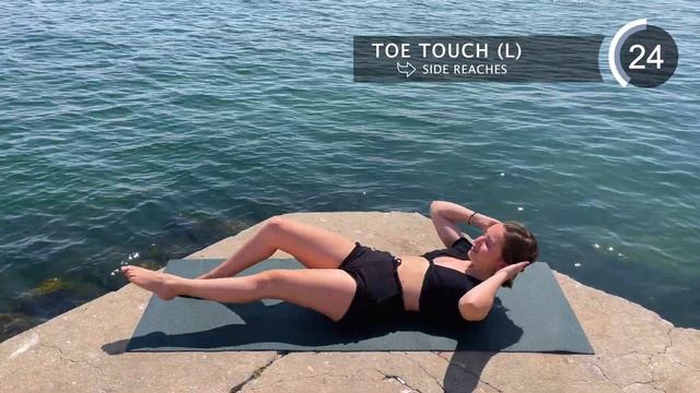 DAY 5 - 10 MIN BEACH BODY ABS WORKOUT  Summer Sixpack Challenge 2023