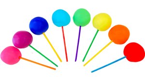 Учимся лепить из пластилина Play Doh | Учим цвета с обучающими игрушками