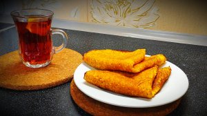 Ароматные тонкие блинчики на рисовой муке и тыквенном соке