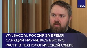 Россия за время санкций научилась быстро расти в технологической сфере, заявил Wylsacom
