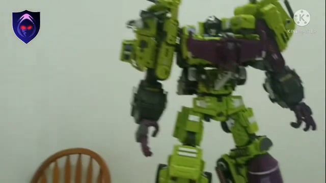 Complete Combine, Jinbao K.O O.S Devastator figure review. смотреть онлайн