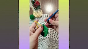 Куда использовать остатки ниток/where to use leftover yarn/ быстро и просто