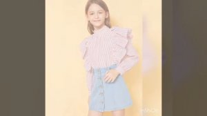 Kids Skirts New Skirt Design| little girls Denim Skirts 2022 | skirt ideas | kids skirt top design
