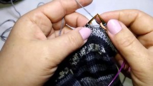 Носки из alize Superwash с пяткой стронг