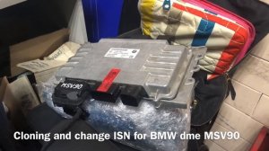 BMW F10 Клонирование MSV90 и запись ISN / Cloning MSV90 BMW F10 F25 F01 and ISN refresh