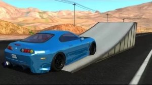 Скоростные прыжки и аварии #14 - BeamNG DRIVE