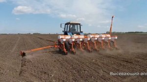 Сеялка Venza 8 Pro в работе от завода Фаворит