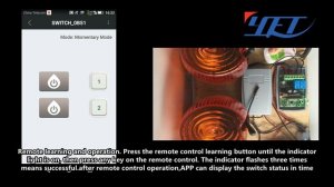 How to operate wireless controller with app YET402PC-WIFI  ?