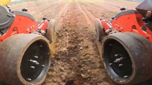 Sowing maize | John deere 6100m with Matermacc ms 8200 pneumatic seed drill