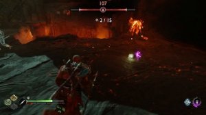 «Насыщение разрыва»  God of War: Ragnarok — #4 Муспельхейм (Испытание Горнило)