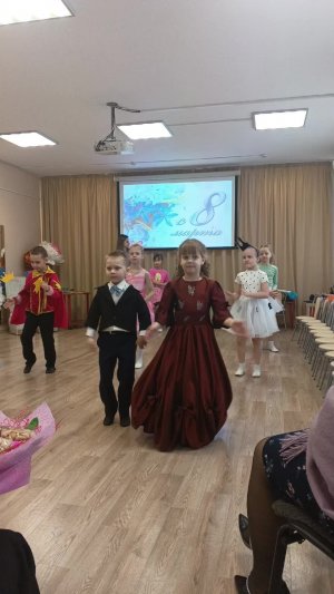 Выступление детей