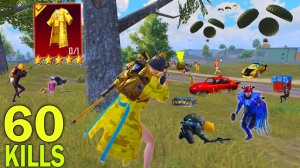 60 СОЛО УБИЙСТВ!!😱 МОЙ ЛУЧШИЙ ГЕЙМПЛЕЙ НОВОГО СЕЗОНА В PUBG MOBILE🔥