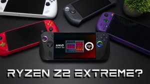 Ryzen Z2 Extreme: Next-Gen Handheld Performance Predictions, 8 Core HX370