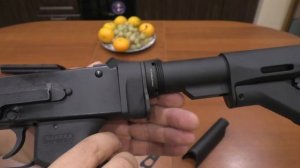 Телескопический приклад на ВПО-209, моя версия.