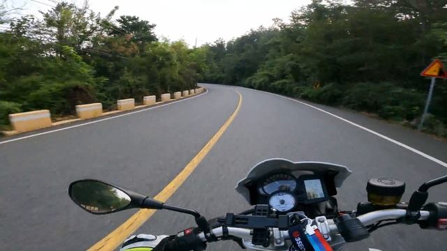 Summer Morning Chill Ride | BMW F800R | Gopro9 [ 대청호 회남로 지방도 571 South Korea ] смотреть онлайн