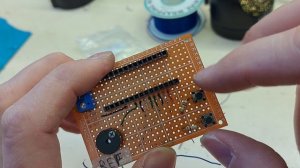 7. Пианино. Пайка кнопок воспр записей