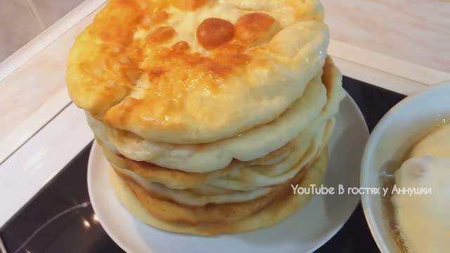 Пышные лепёшки — жарю 30 секунд! 🥞🔥
