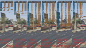 Grand Theft Auto V Enhanced _I5 4670k / i7 3770 / Xeon2696v2 / Xeon2696v3 / Ryzen 3600 + RTX 2060s