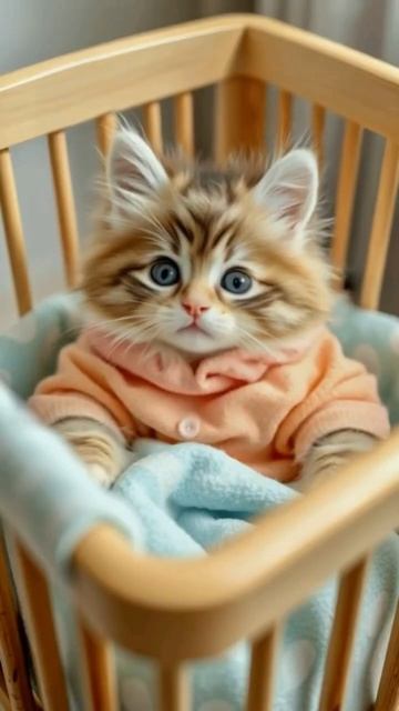 Baba? ☺️ Mama? Papa? #cute #cat #kitten #funny смотреть онлайн