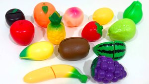 Фрукты на липучках | Банан, Арбуз, Киви | Развивающие игрушки для самых маленьких