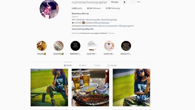 Meet Rosemary  Choreographer  Entrepreneur SN1 - Ep4