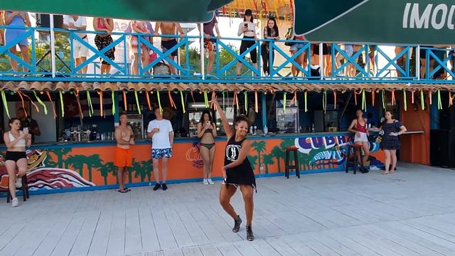 Barbara Jimenez on Odesa Summer Fest - Salsa with Afro