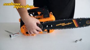 To assemble #salemmaster 2500 top handle chainsaw  gas power chainsaw