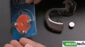 Замена батарейки в слуховых аппаратах Microtech все модели.