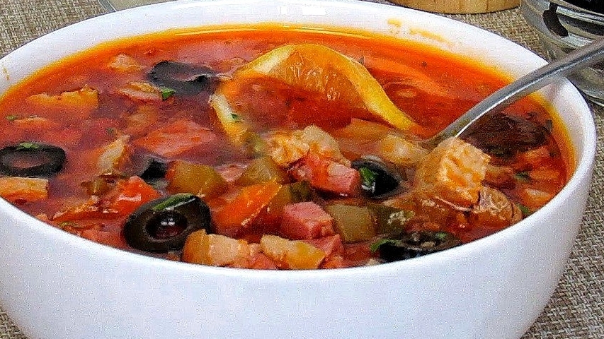 Самая вкусная✨СОЛЯНКА✨ Сборная Мясная🥓 ! Простой РЕЦЕПТ СОЛЯНКИ ✨🤌